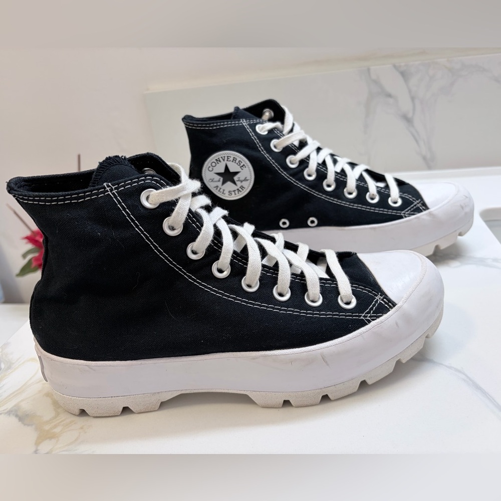 Converse Classic Black and White High-Tops
